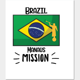 Brazil Manaus Mormon LDS Mission Missionary Gift Idea Posters and Art